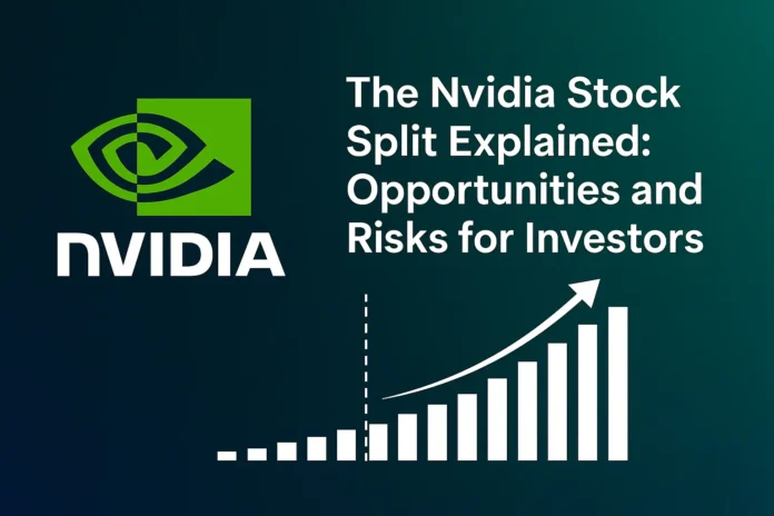 Nvidia stock split Nvidia stock split overview highlighting investment opportunities and associated risks for potential investors.