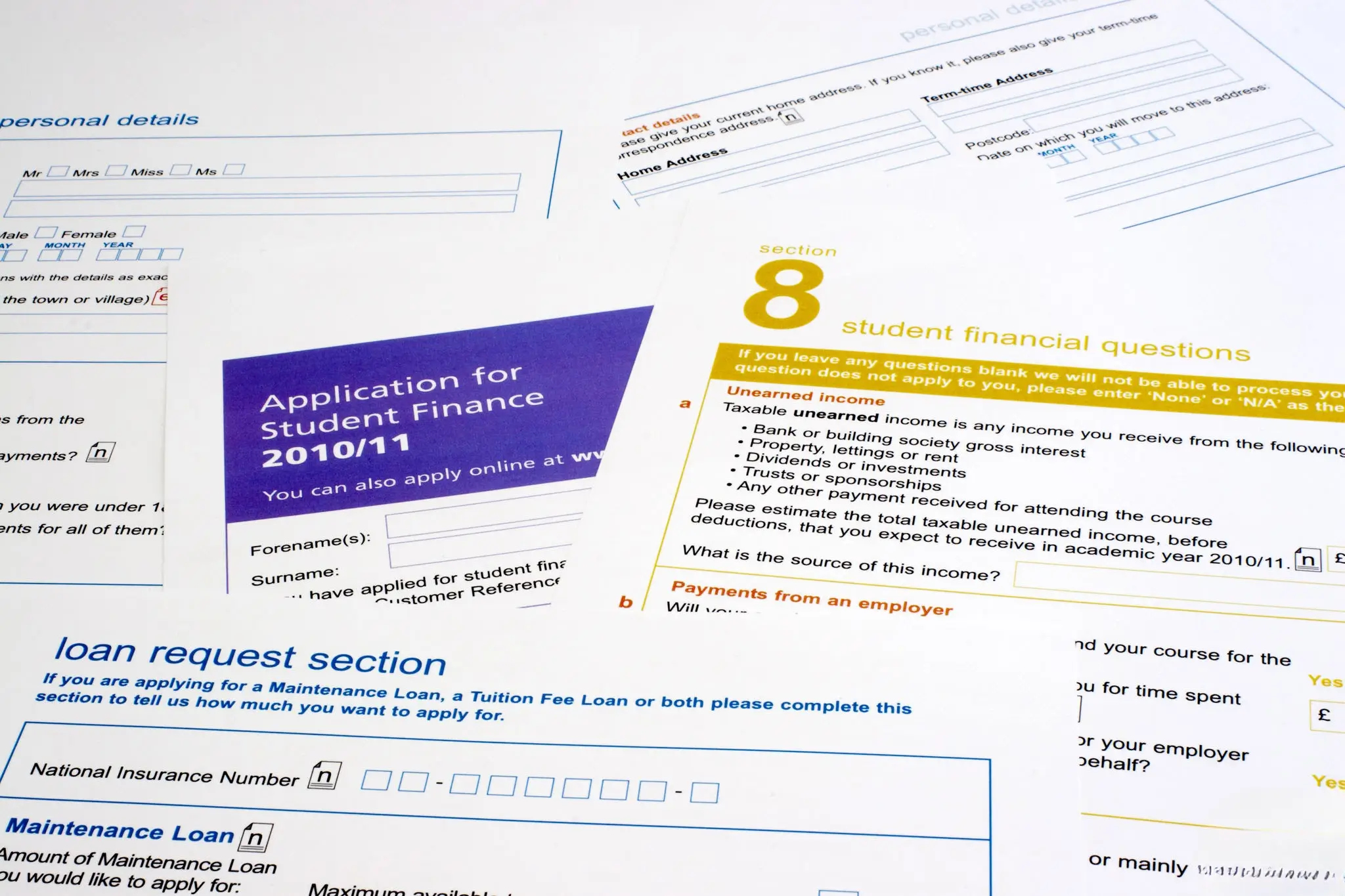 Student Finance Financial Assessment Form Student Finance Financial Assessment Form